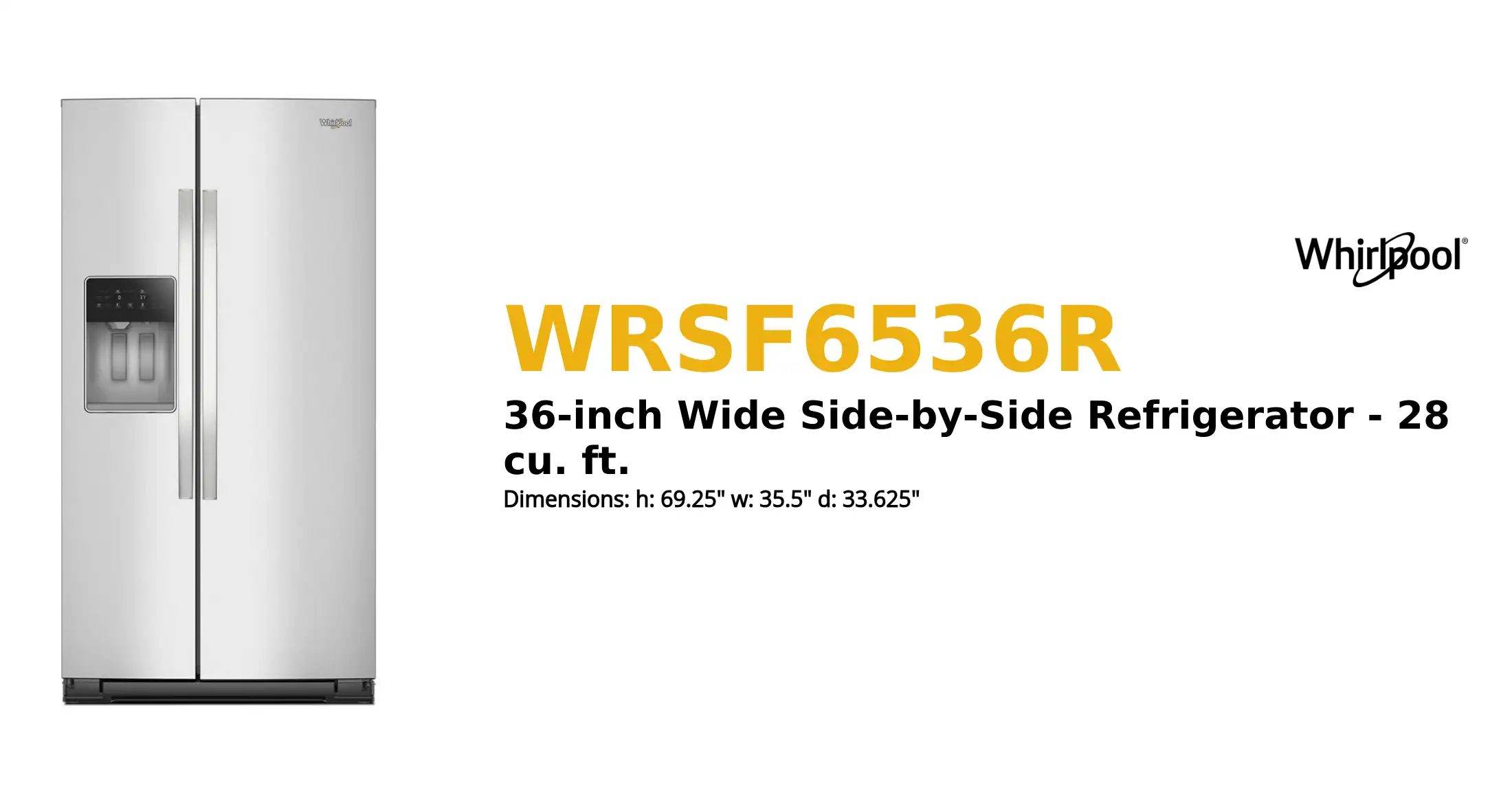 WRSF6536R product brief thumbnail