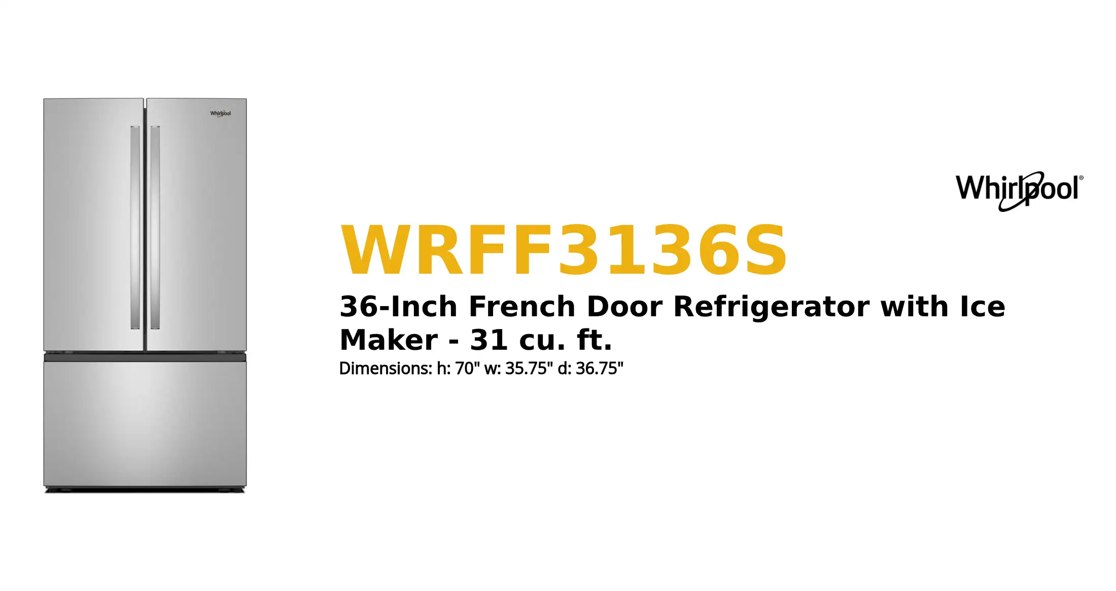 WRFF3136S product brief thumbnail