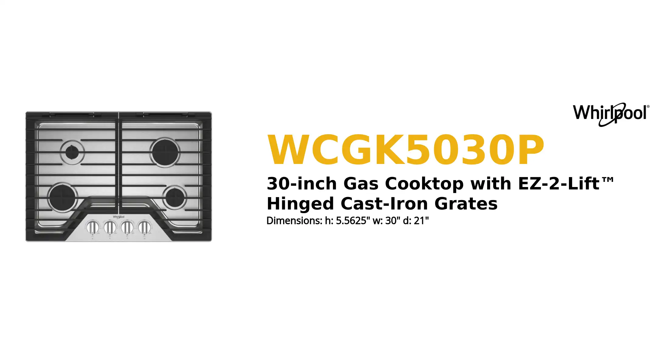 WCGK5030P product brief thumbnail
