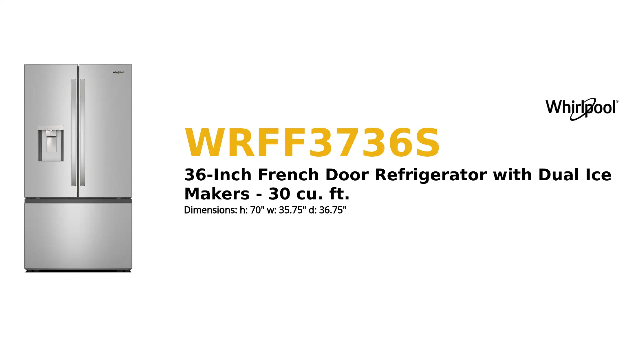 WRFF3736S product brief thumbnail