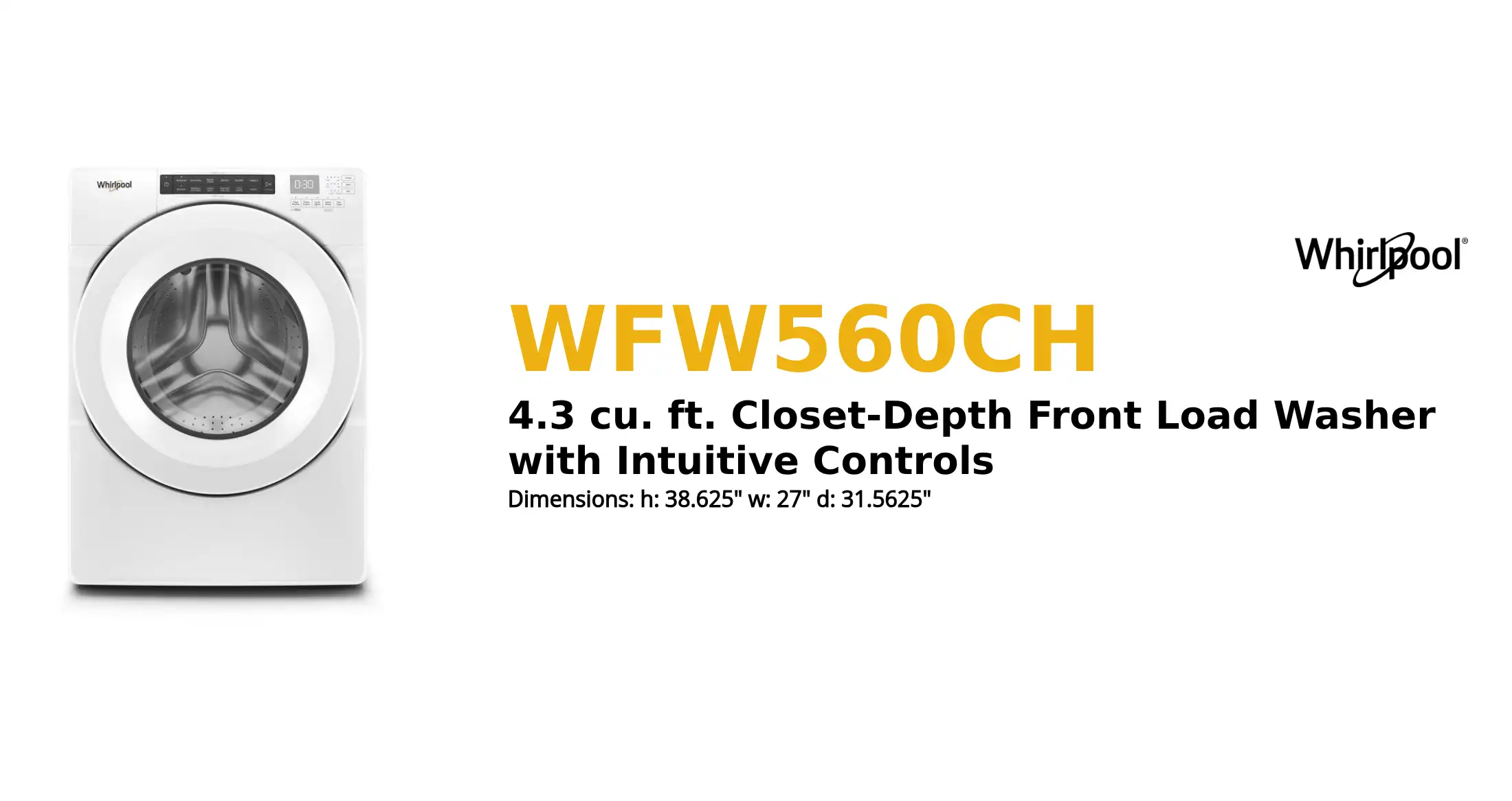 WFW560CH product brief thumbnail