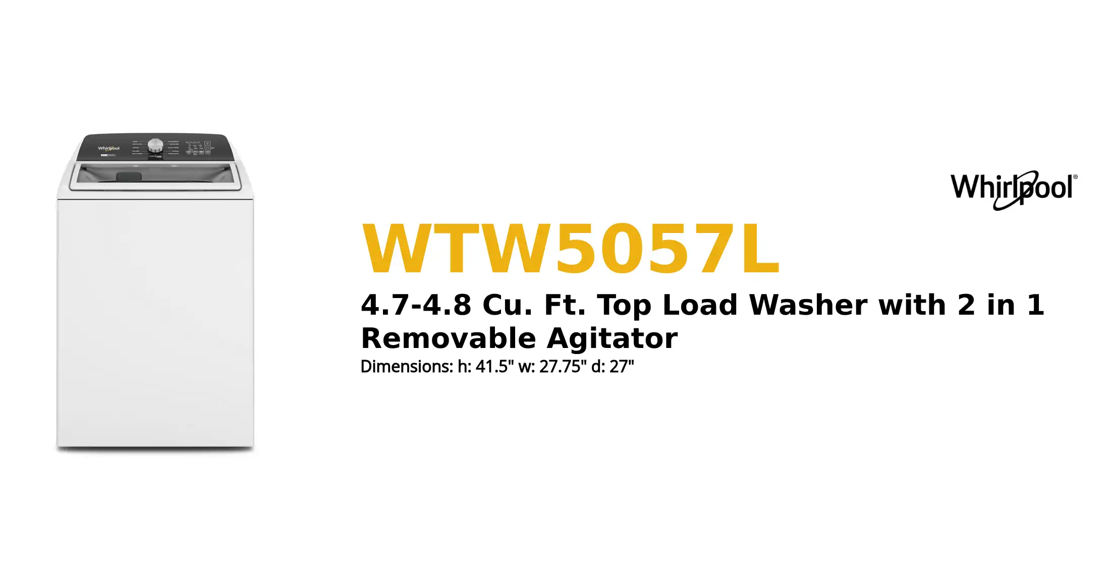 WTW5057L product brief thumbnail