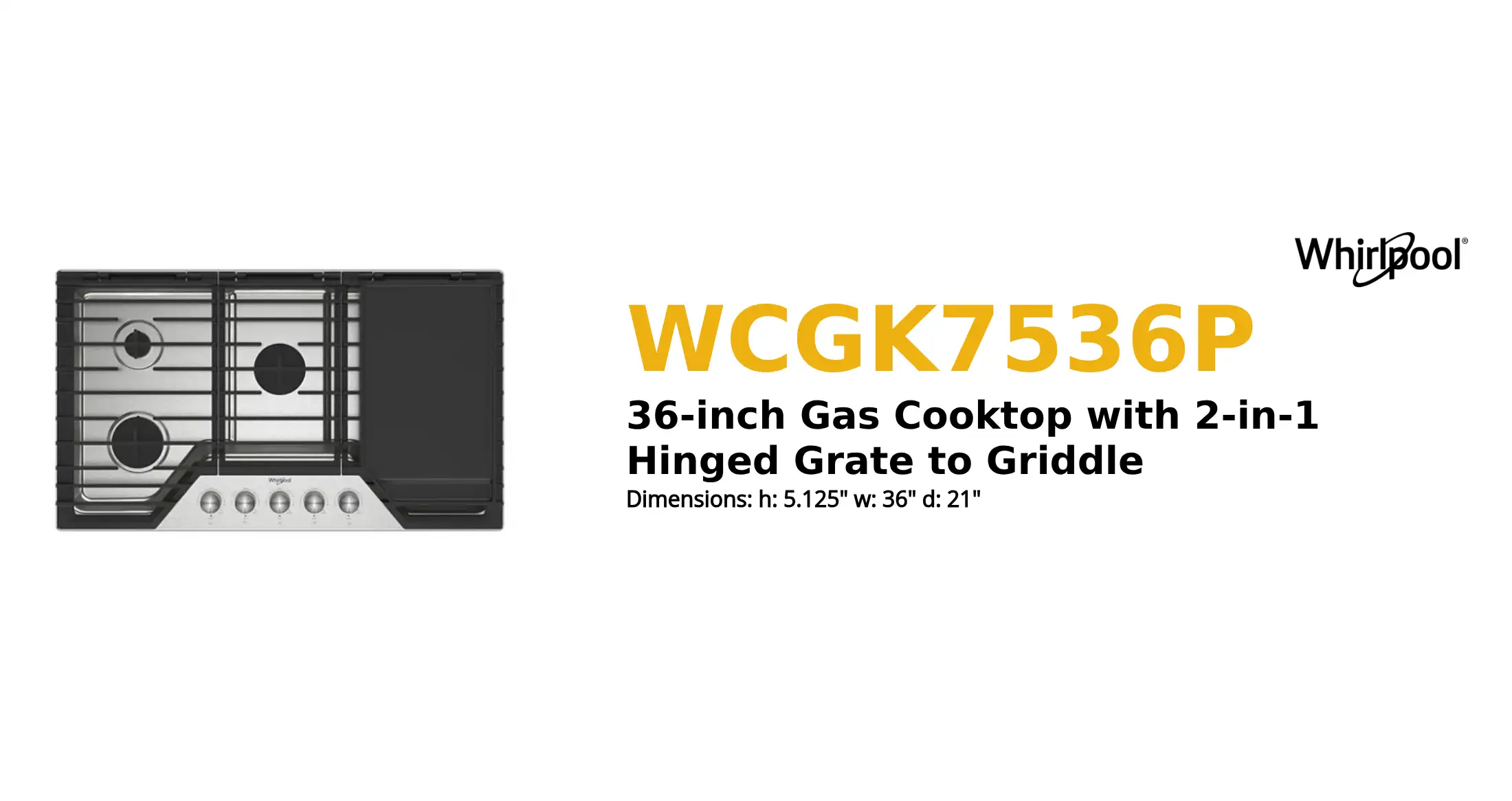 WCGK7536P product brief thumbnail