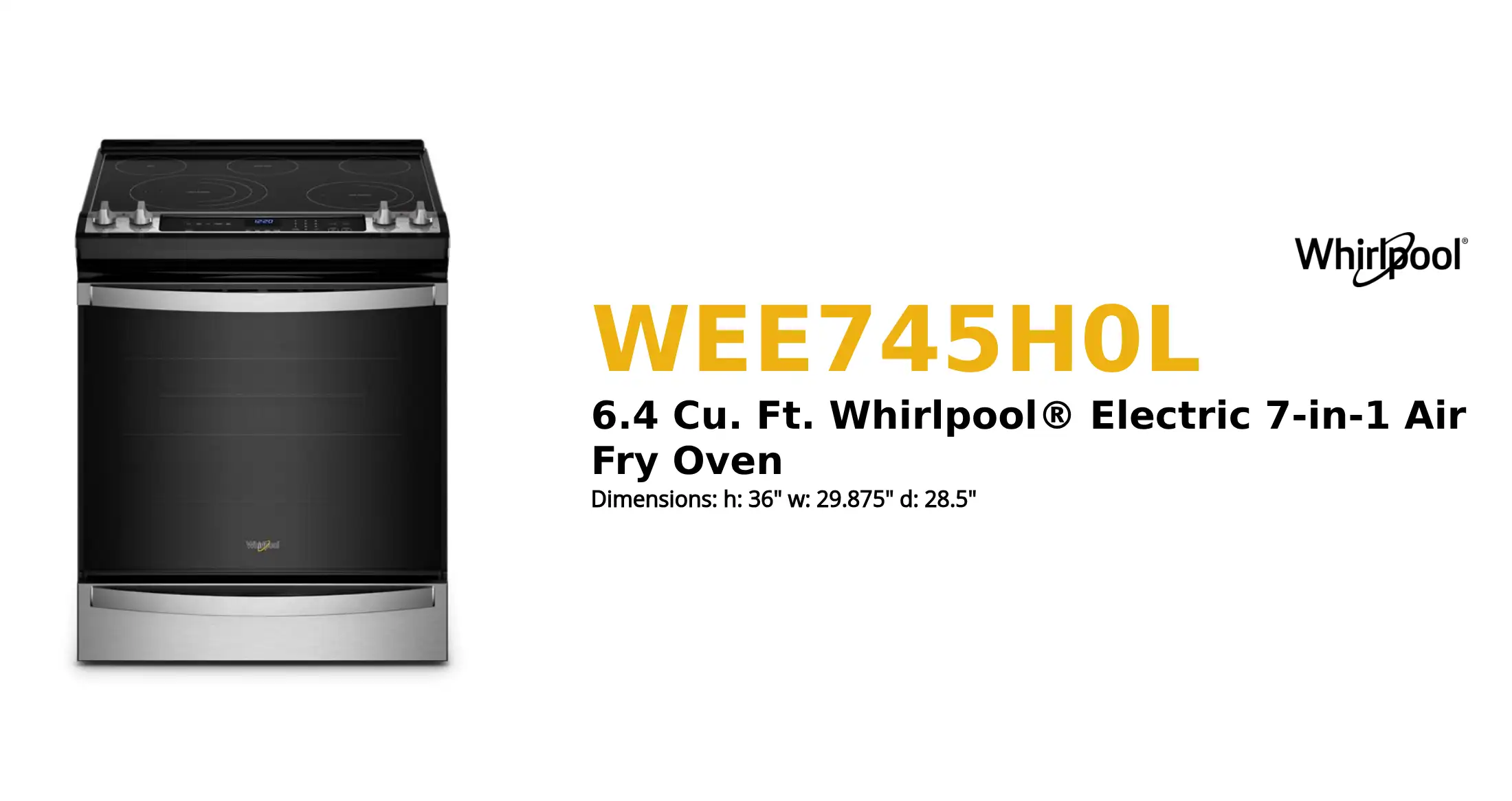 WEE745H0L product brief thumbnail
