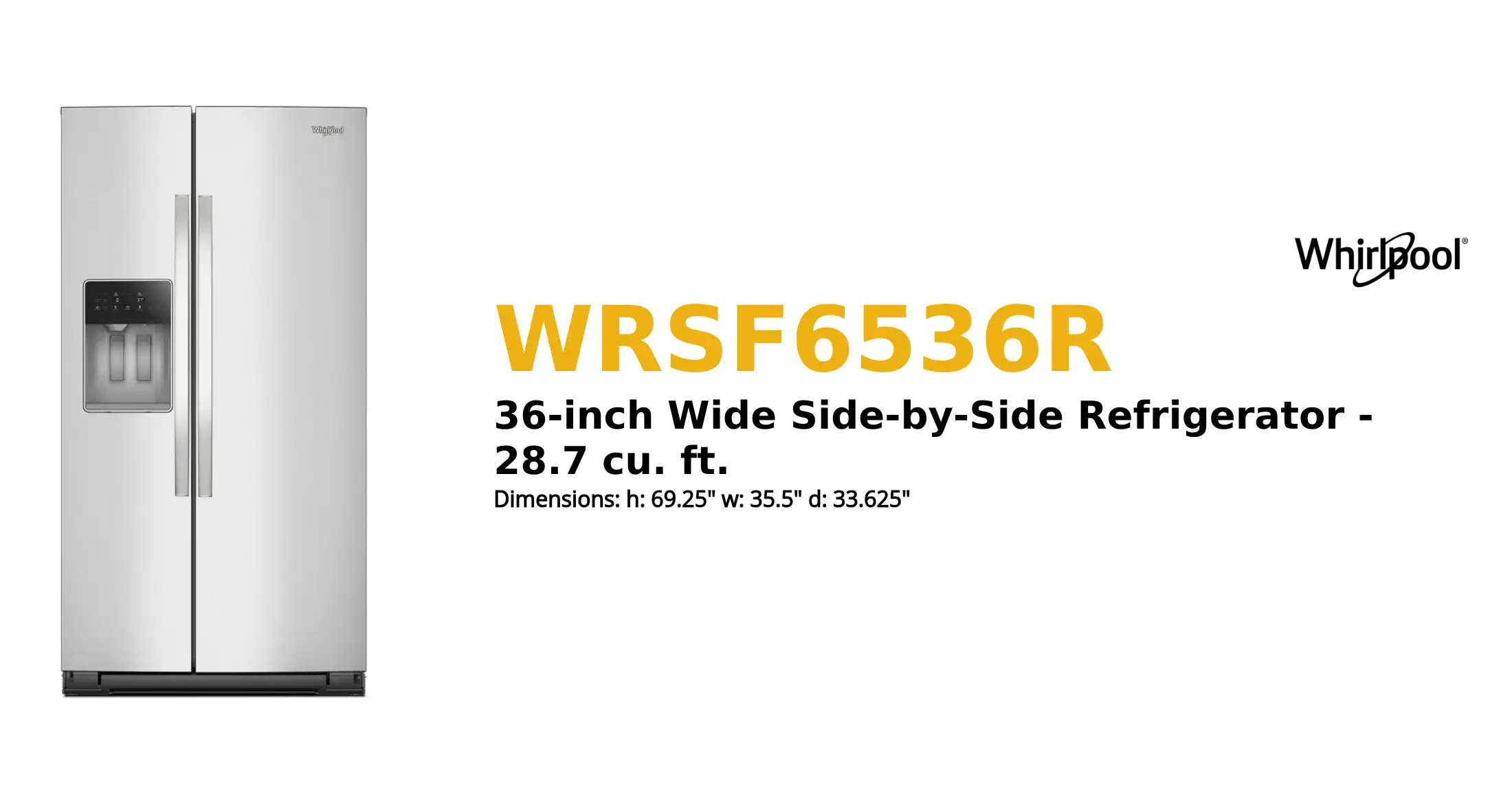WRSF6536R product brief thumbnail