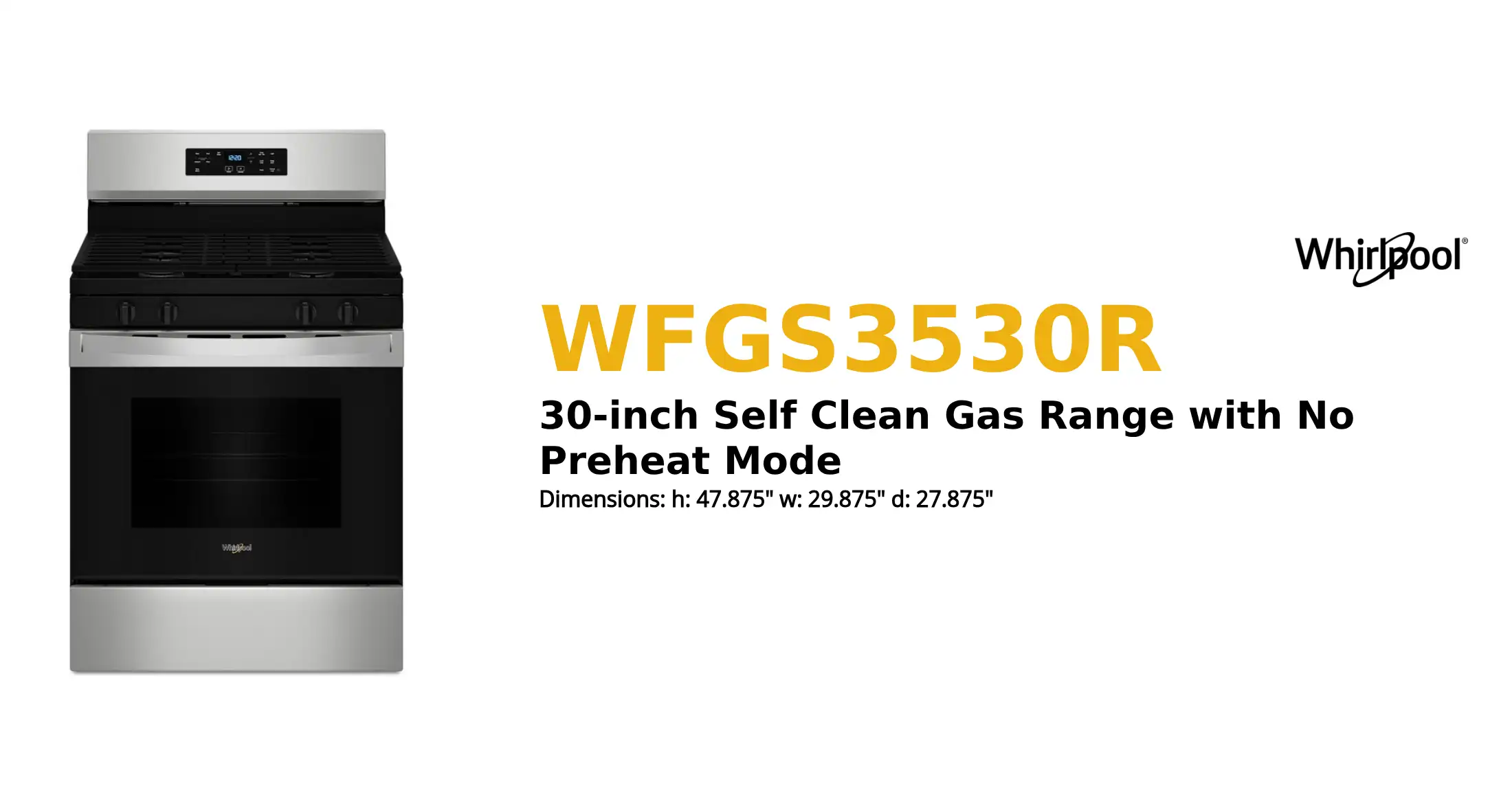 WFGS3530R product brief thumbnail