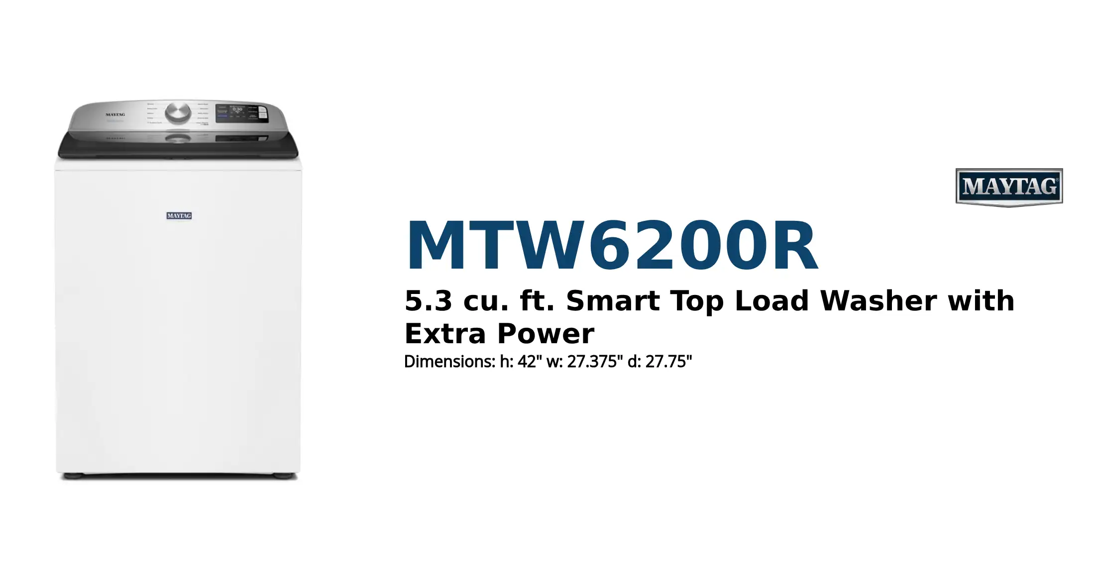 MTW6200R product brief thumbnail