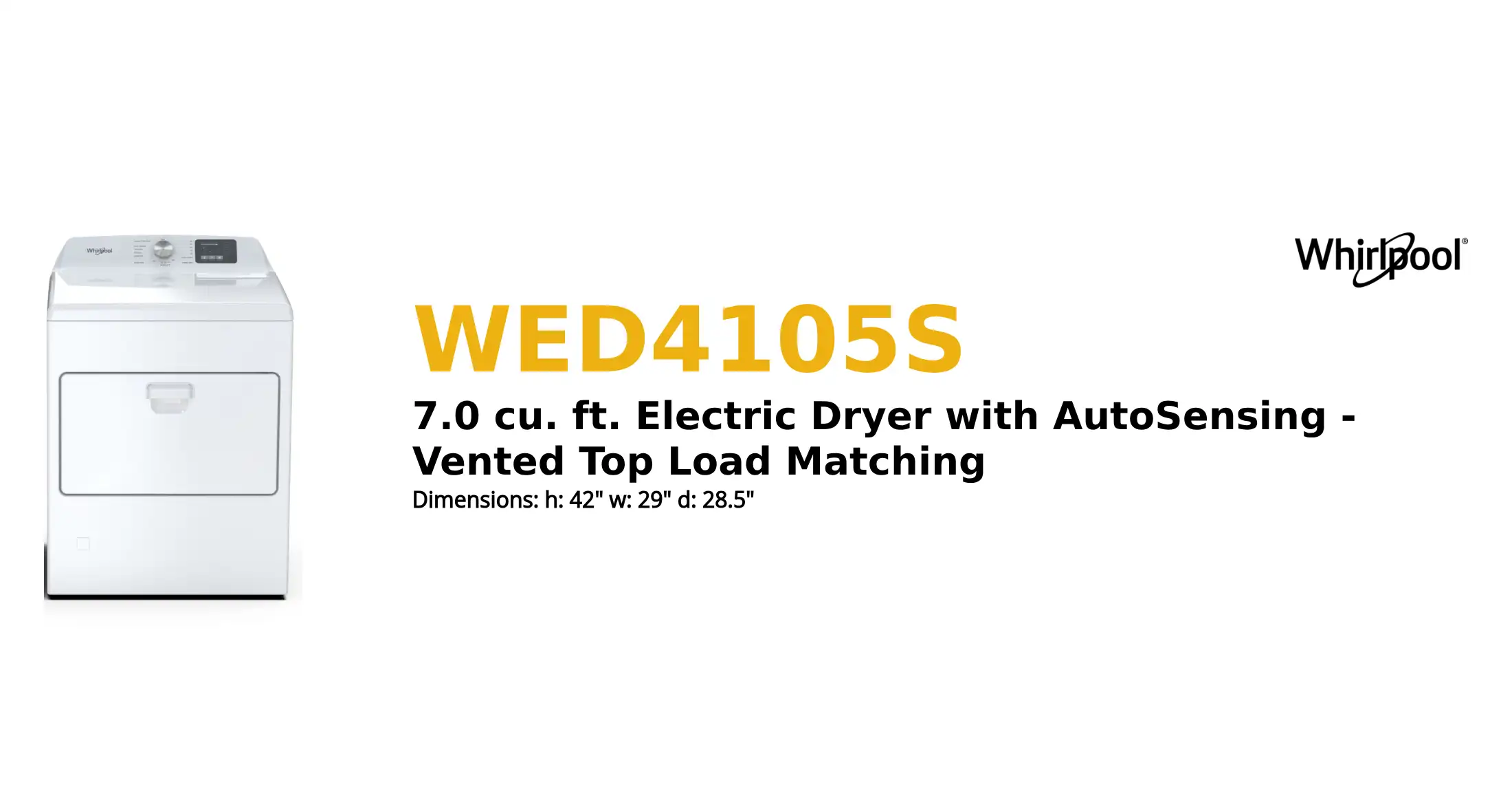 WED4105S product brief thumbnail