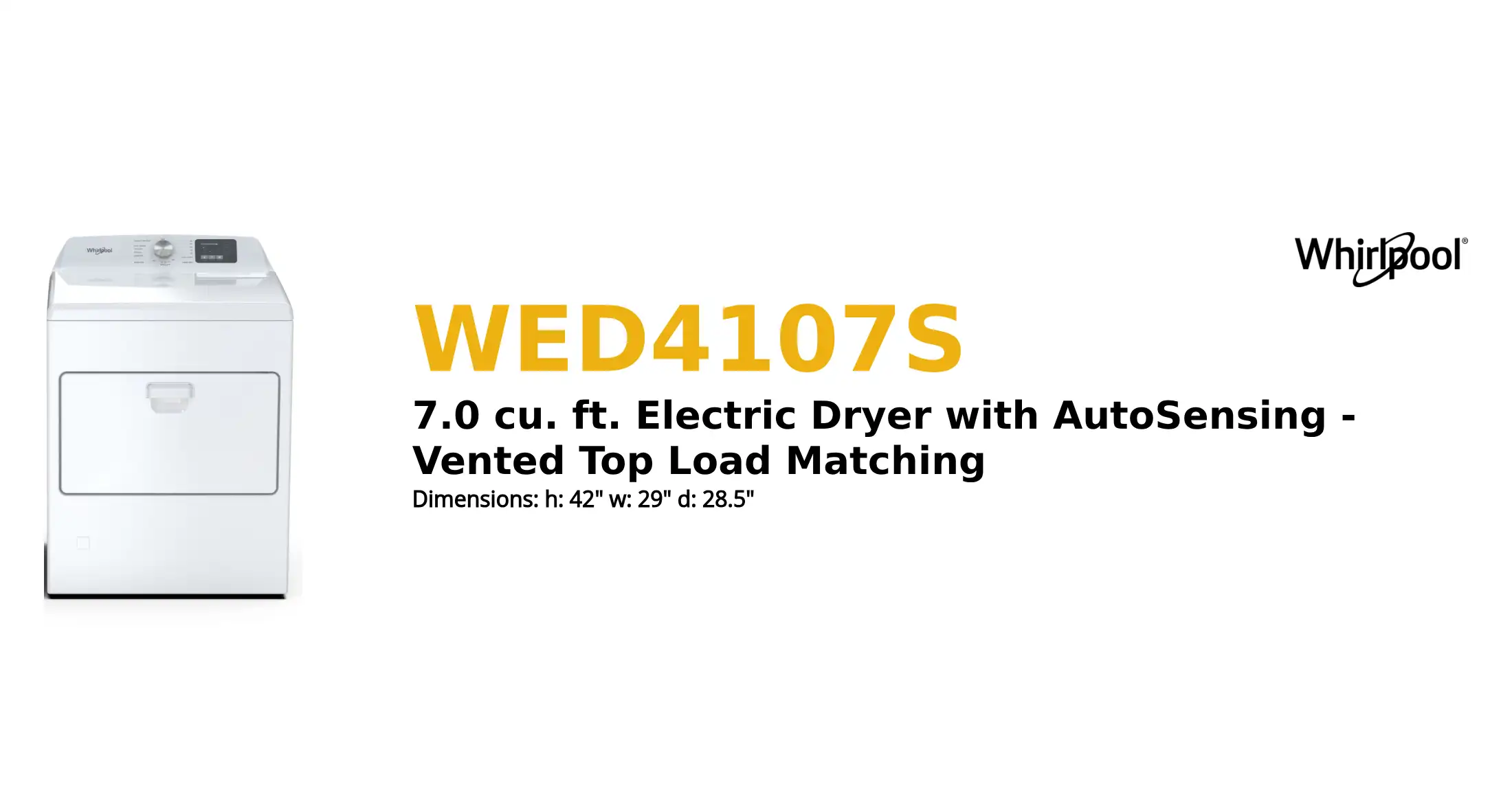 WED4107S product brief thumbnail