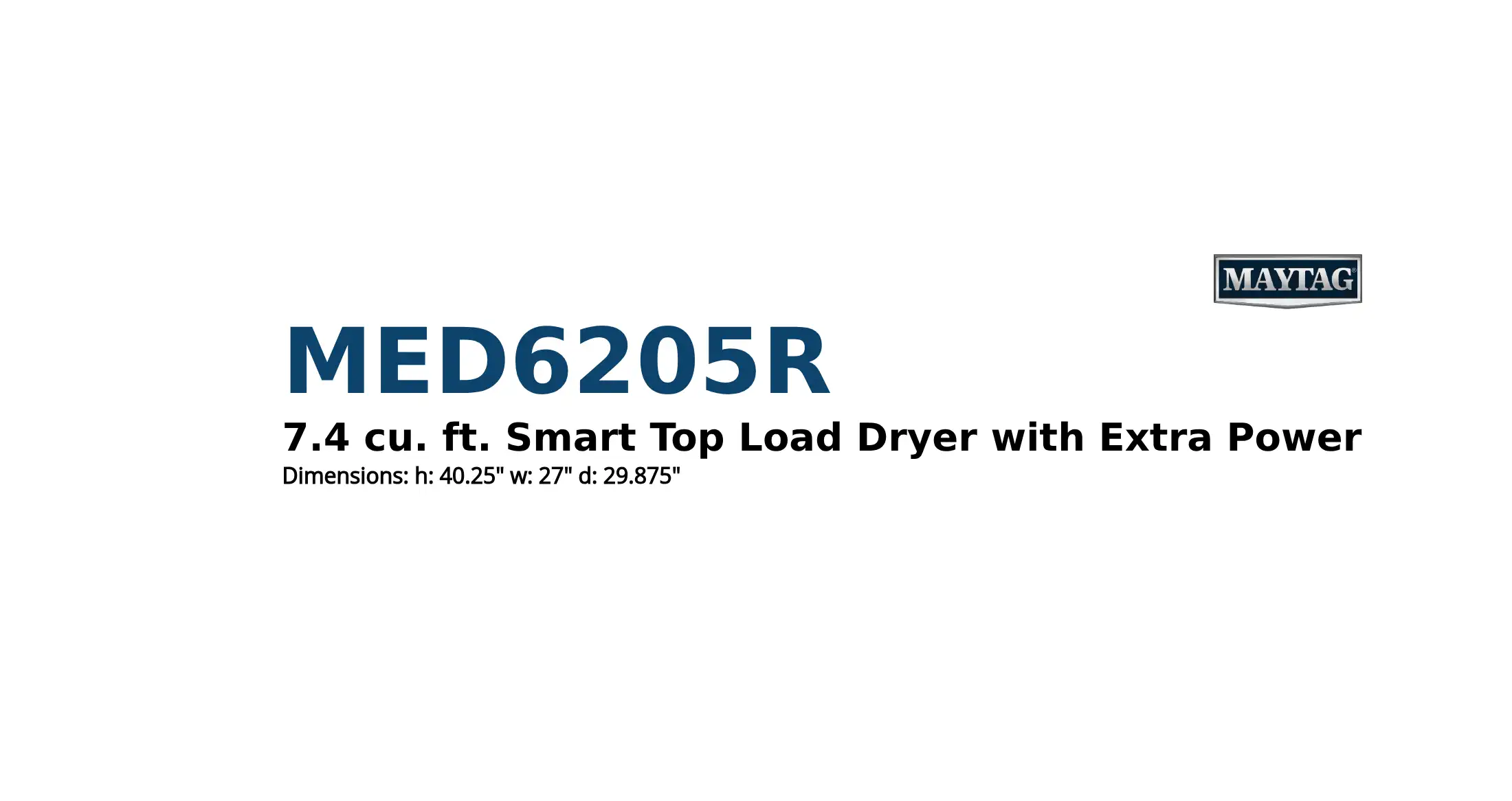 MED6205R product brief thumbnail