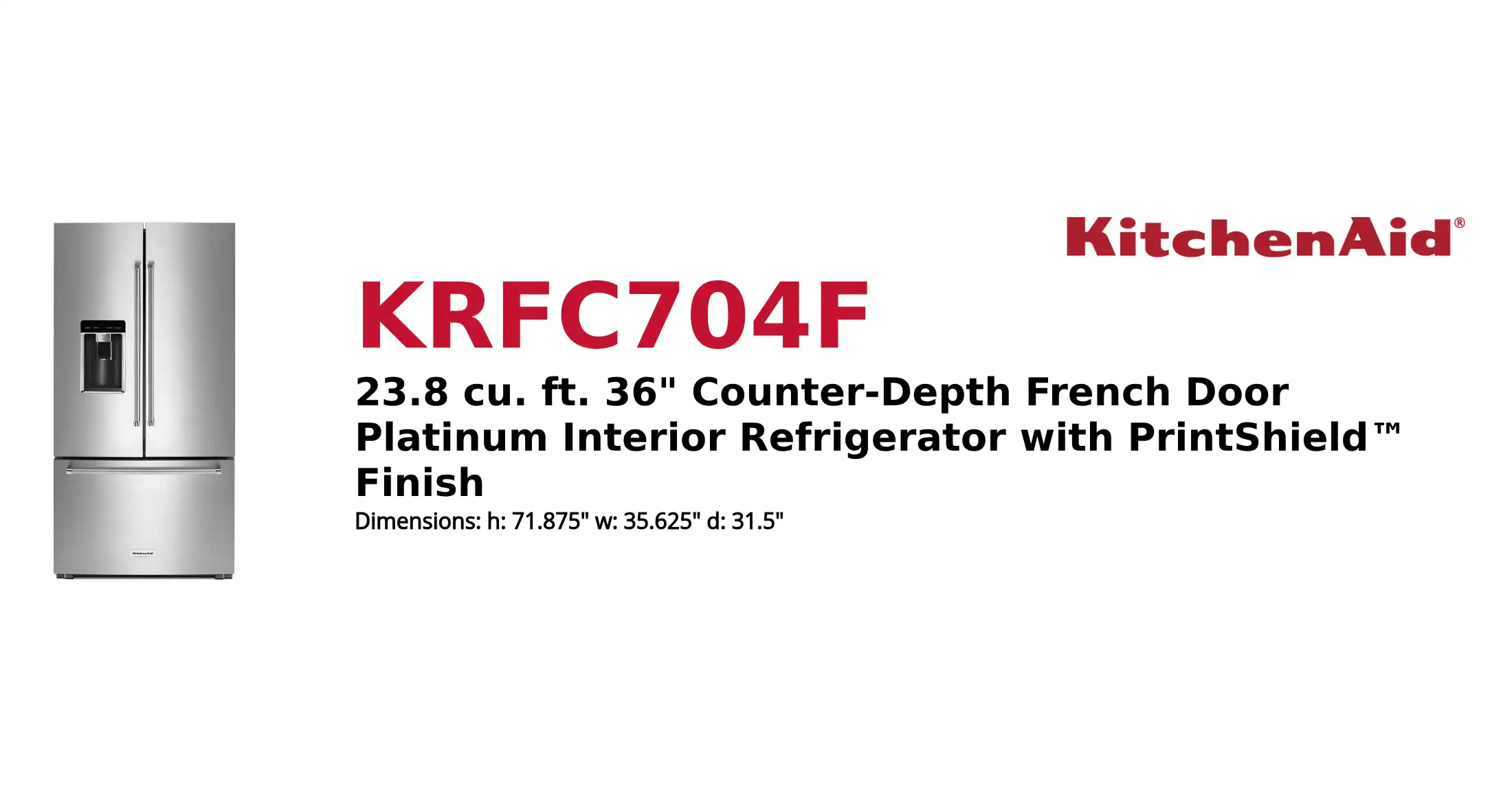 KRFC704F product brief thumbnail