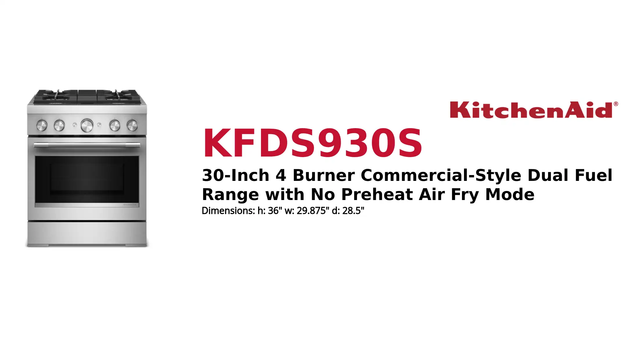 KFDS930S product brief thumbnail