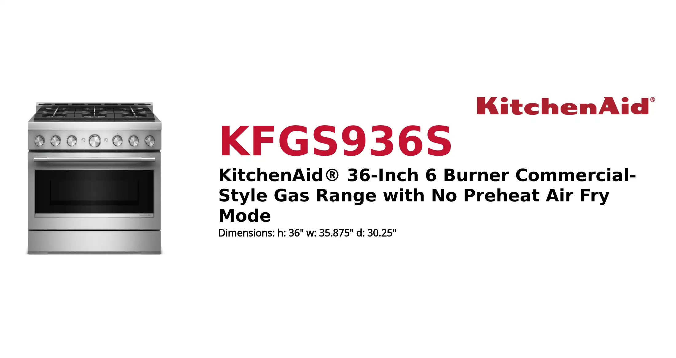 KFGS936S product brief thumbnail