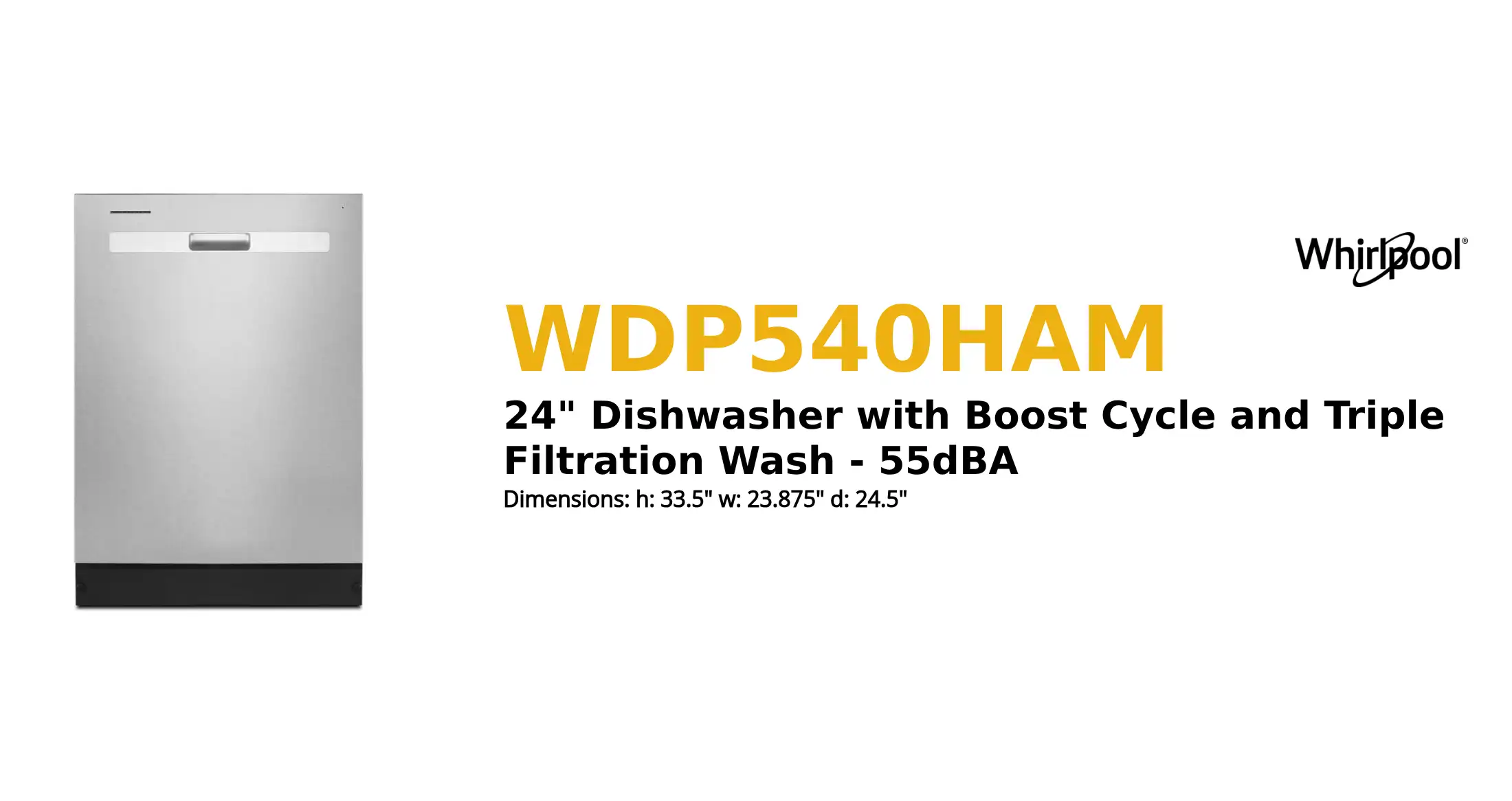 WDP540HAM product brief thumbnail