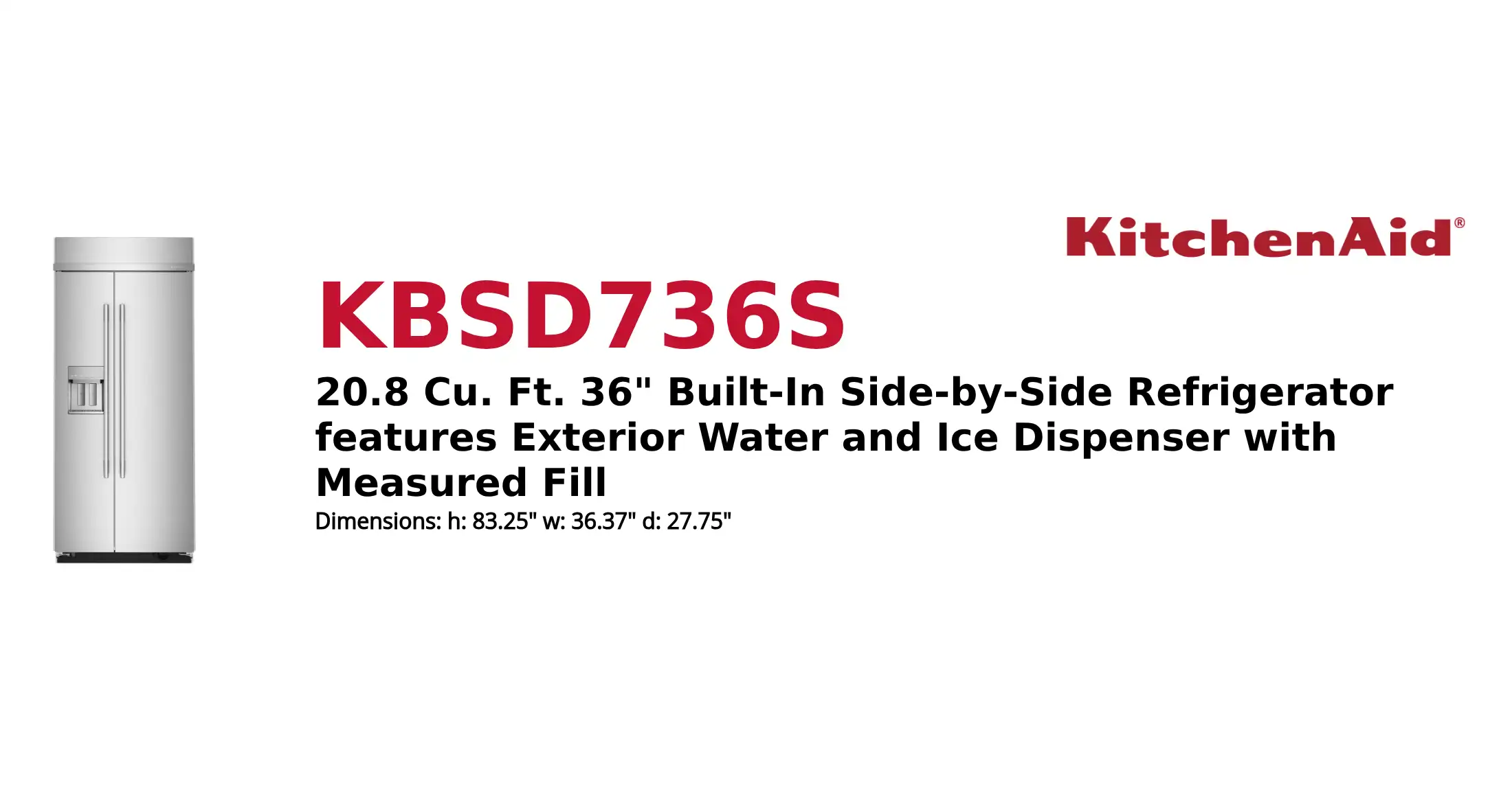KBSD736S product brief thumbnail