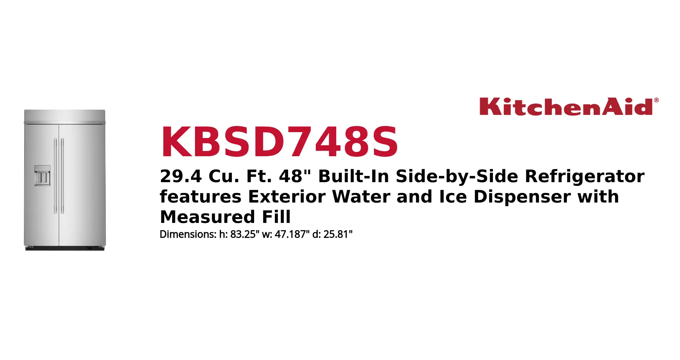 KBSD748S product brief thumbnail