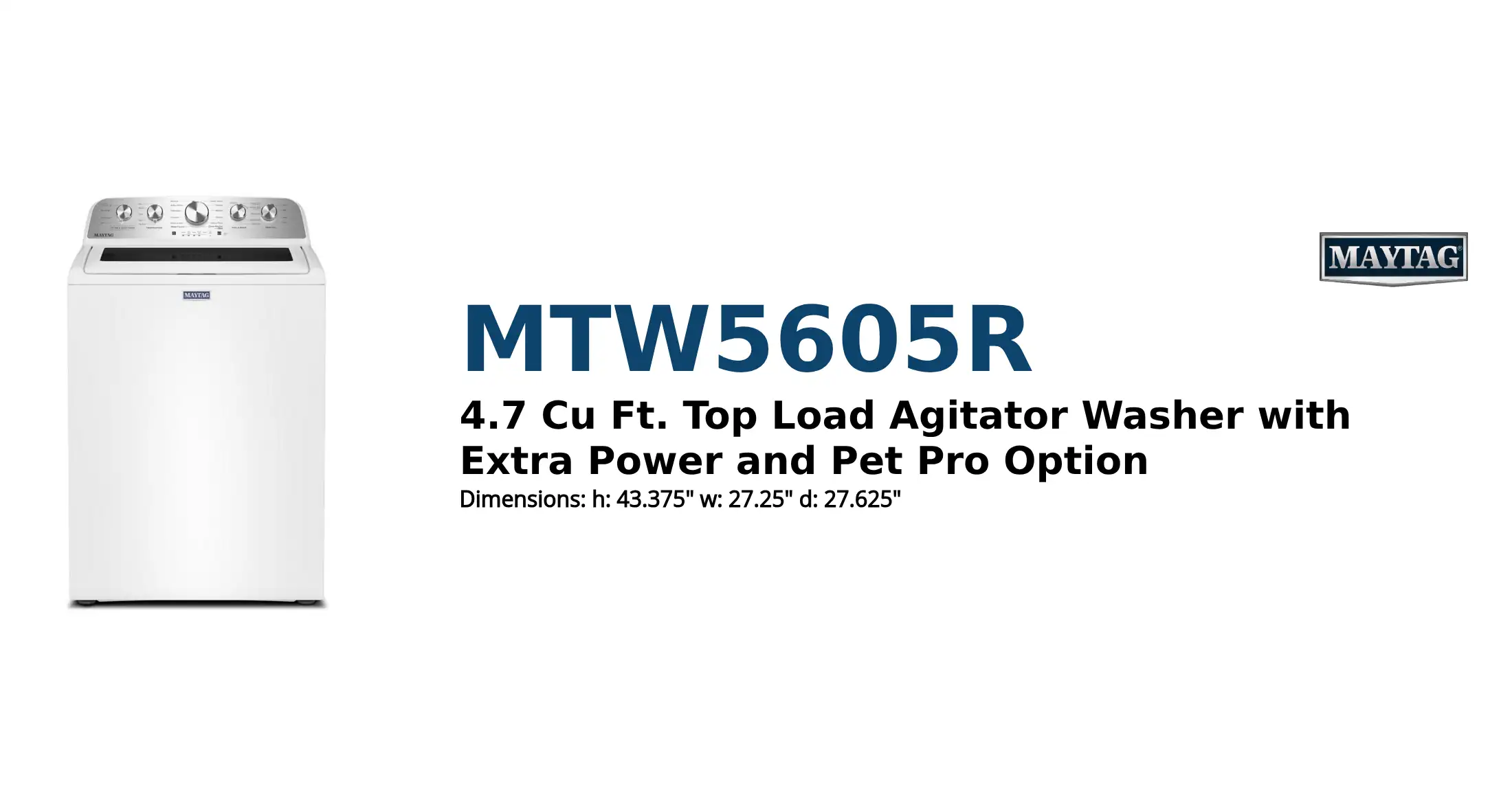 MTW5605R product brief thumbnail