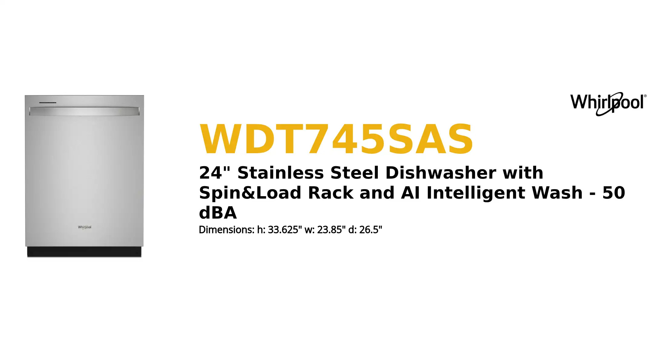 WDT745SAS product brief thumbnail