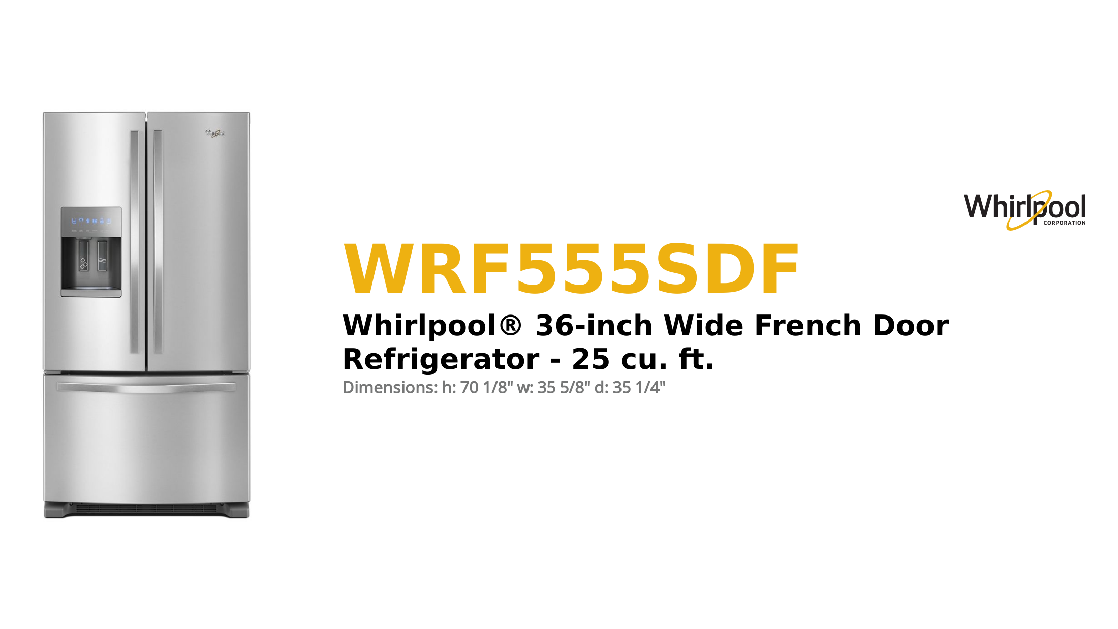 Product Brief WRF555SDF