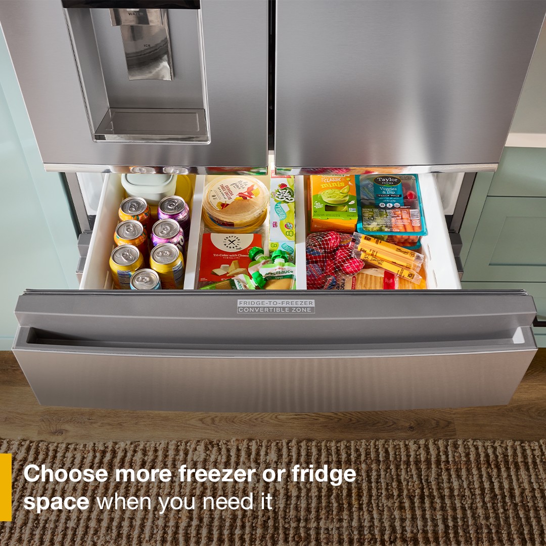 WRMC7436T Freezer to Fridge