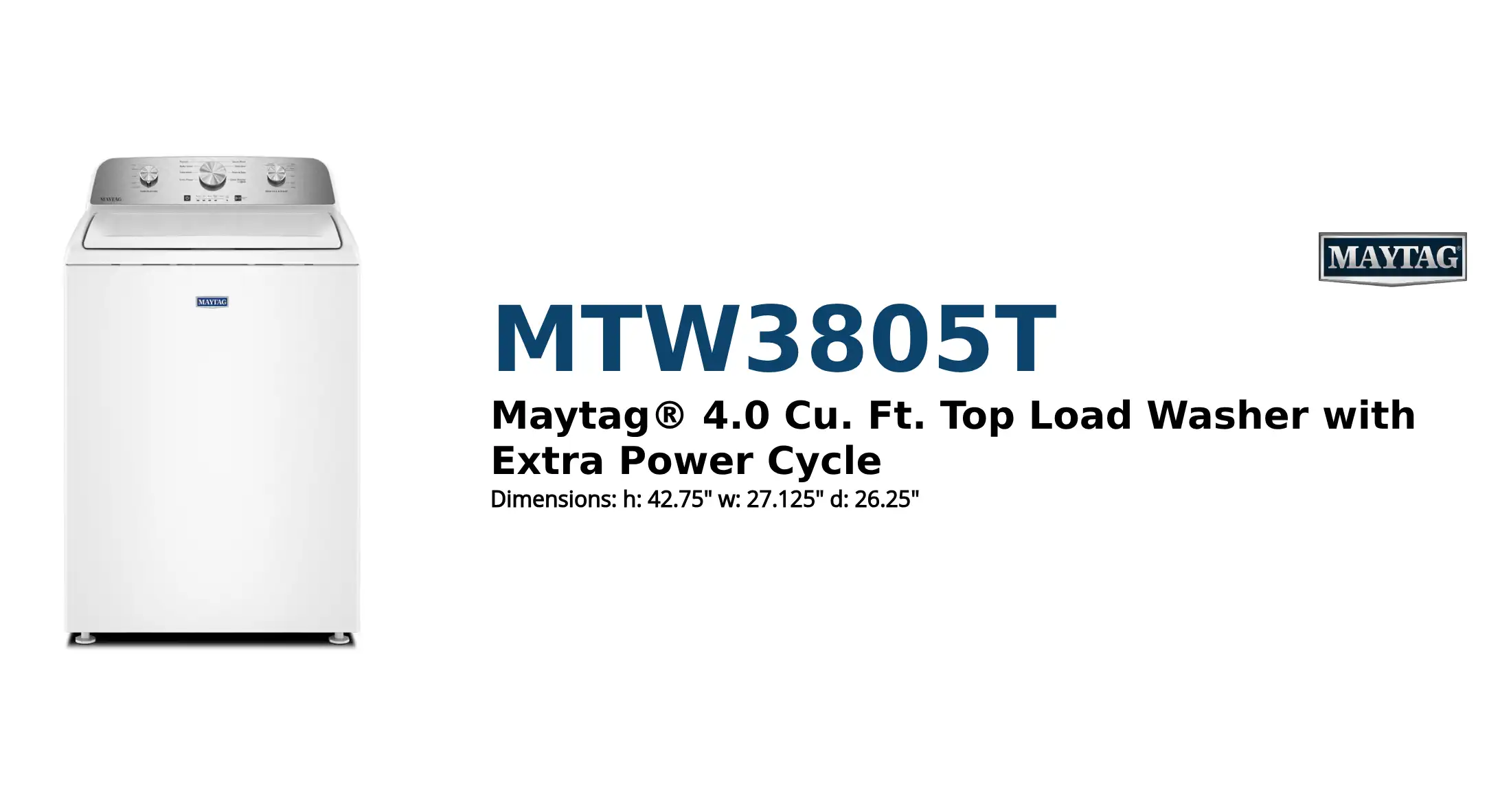 MTW3805T product brief thumbnail