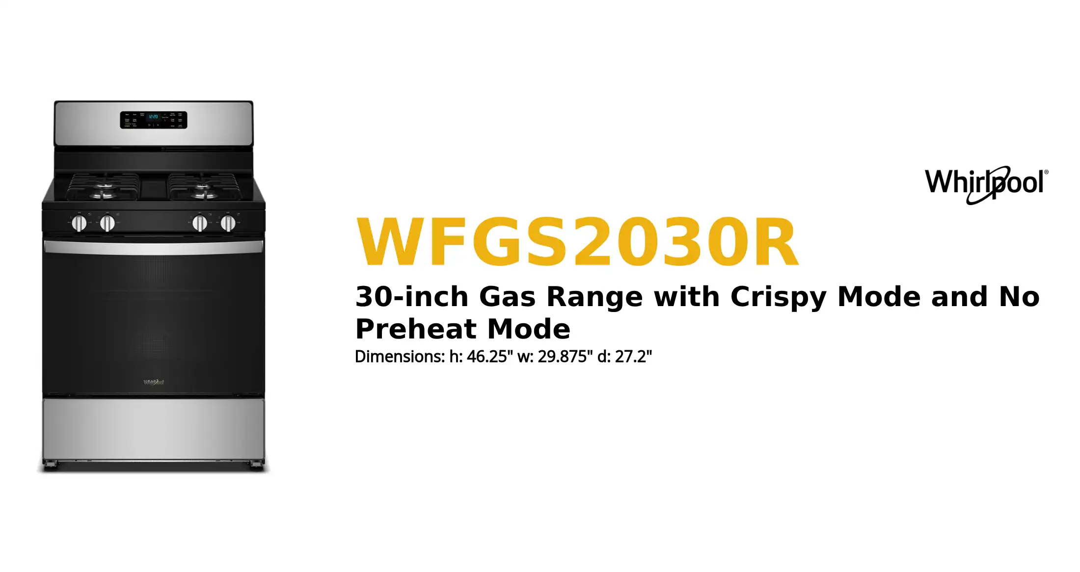 WFGS2030R product brief thumbnail