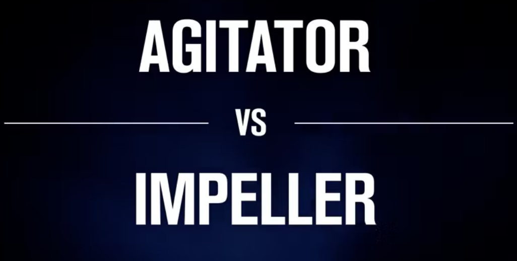 Learn the difference between agitator and impeller washers to determine which is right for you.
Both agitator and impeller washers have great cleaning performance, energy efficiency, and capacity, but they clean clothes in very different ways. Agitators use a finned central post that twists back and forth and rubs against clothes to loosen soils. Impellers use a low-profile disc that spins, causing clothes to rub against each other to clean them.