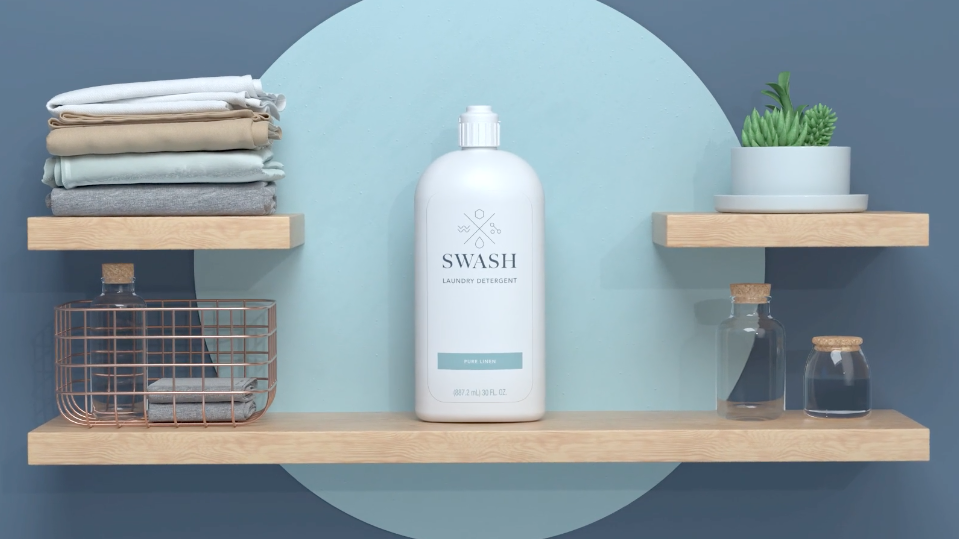 Introducing Swash™ laundry detergent by Whirlpool Corporation, designed to help you not only clean, but care for your belongings.