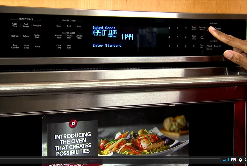 The microwave wall oven combination offers both microwave and oven convection cooking options so that you can enjoy exceptional performance and versatility for the way you cook. This Pro Line® Series oven features our Even-Heat™ True Convection System and Even-Heat™ Preheat in the lower oven which lets you enjoy the most even baking.