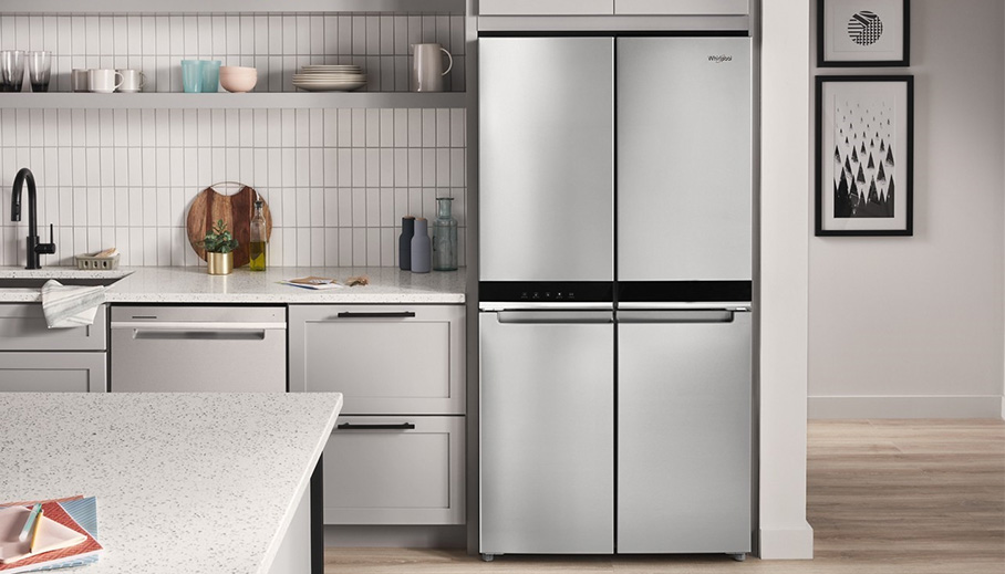 Curious about the capacity of the 4 Door Counter Depth Refrigerator models? Explore the capcity of this refrigerator configuration in this interactive video course.  