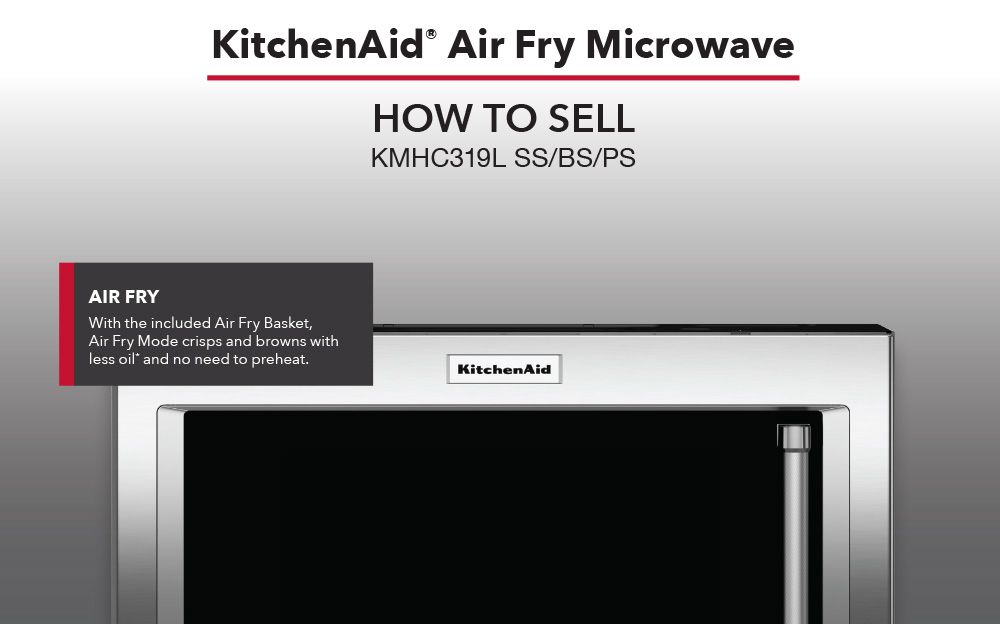 KitchenAid Air Fry Microwave How to sell
