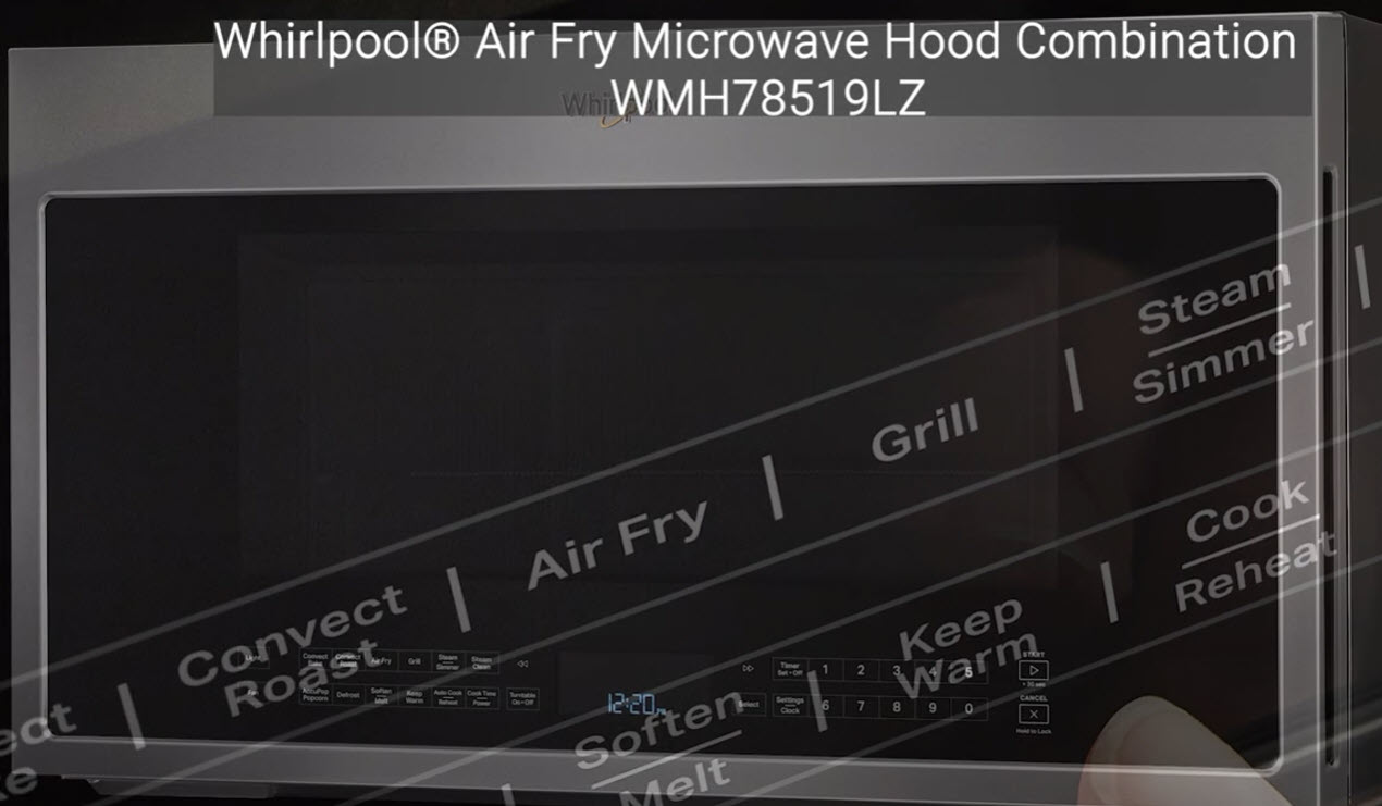 Learn about Air Fry now available in our Microwave Hood Combination product
