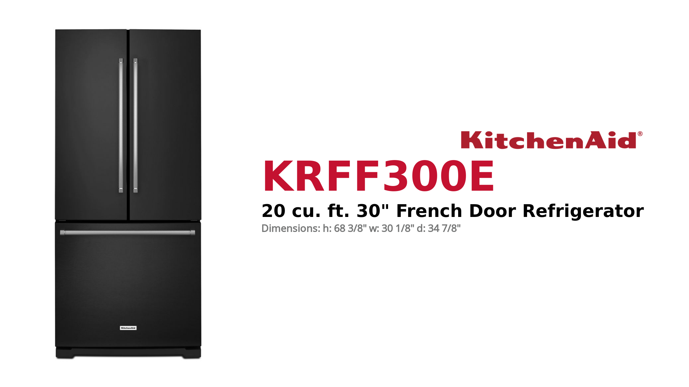 20 cu. ft. 30 French Door Refrigerator