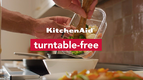 KitchenAid®  Flush MHC KMMF330P: Hidden Turntable Feature Brand Video