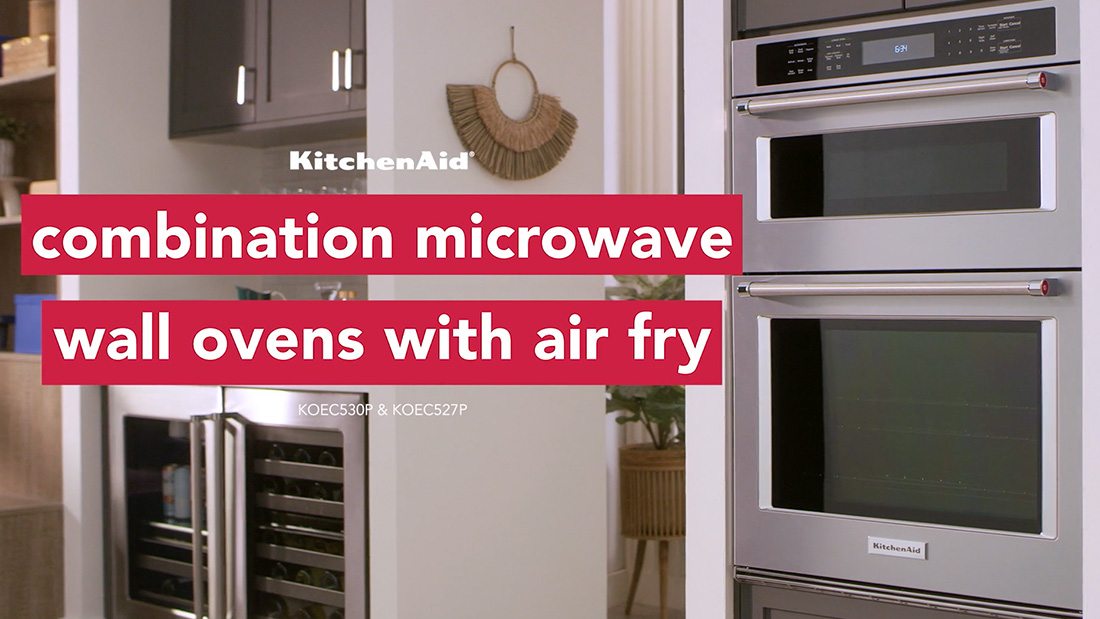 KitchenAid® Single Wall Oven: KOEC530P now with Air Fry Mode
