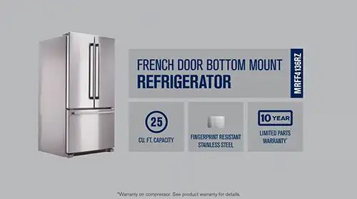 Maytag® French Door Refrigerator With Max Cool Setting Product Overview Brand Video: MRFF4136R