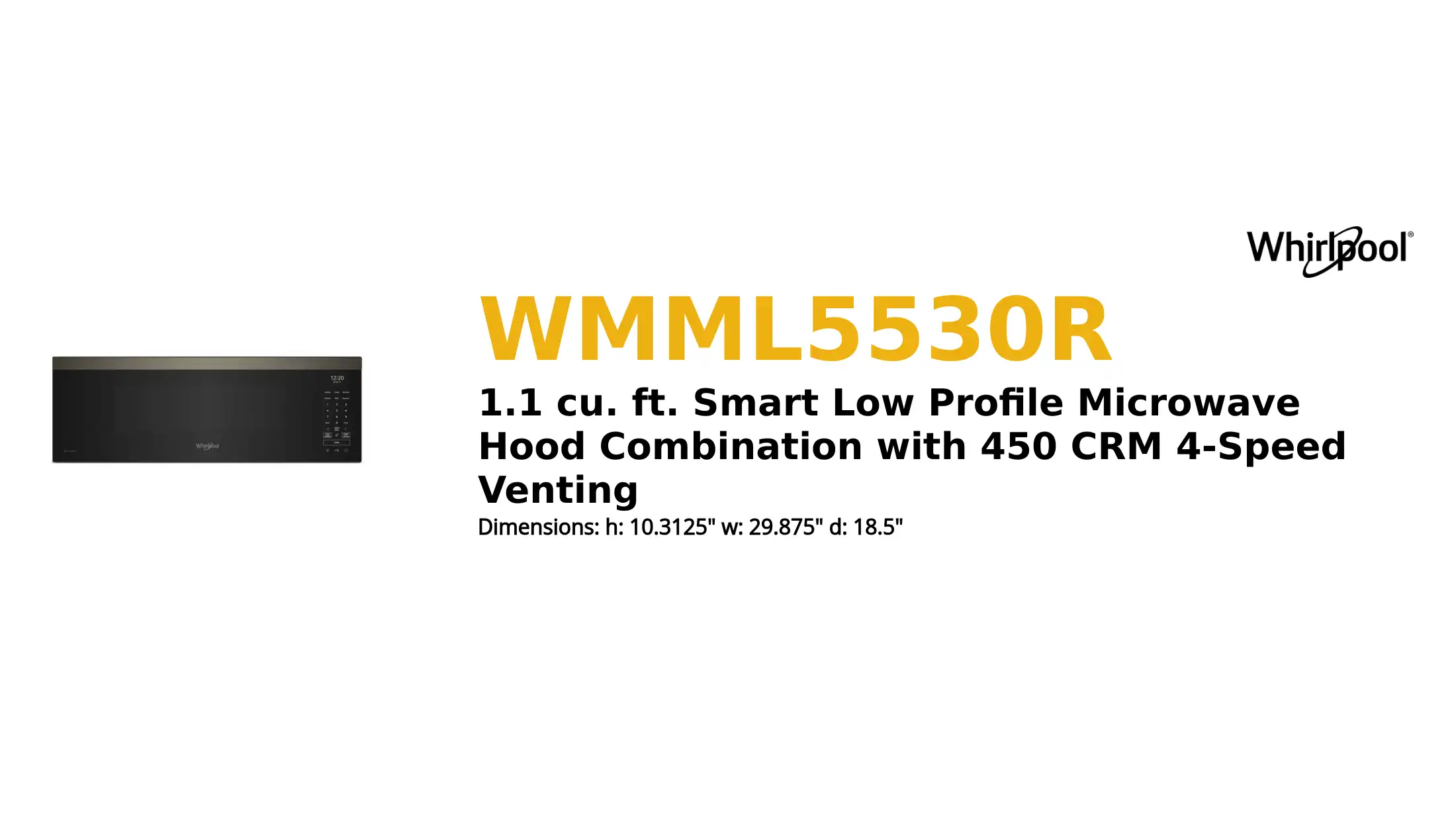 WMML5530R product brief thumbnail