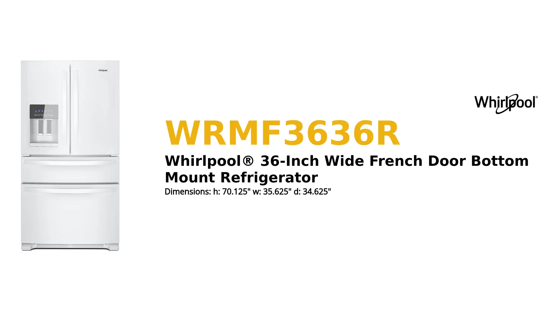 WRMF3636R product brief thumbnail