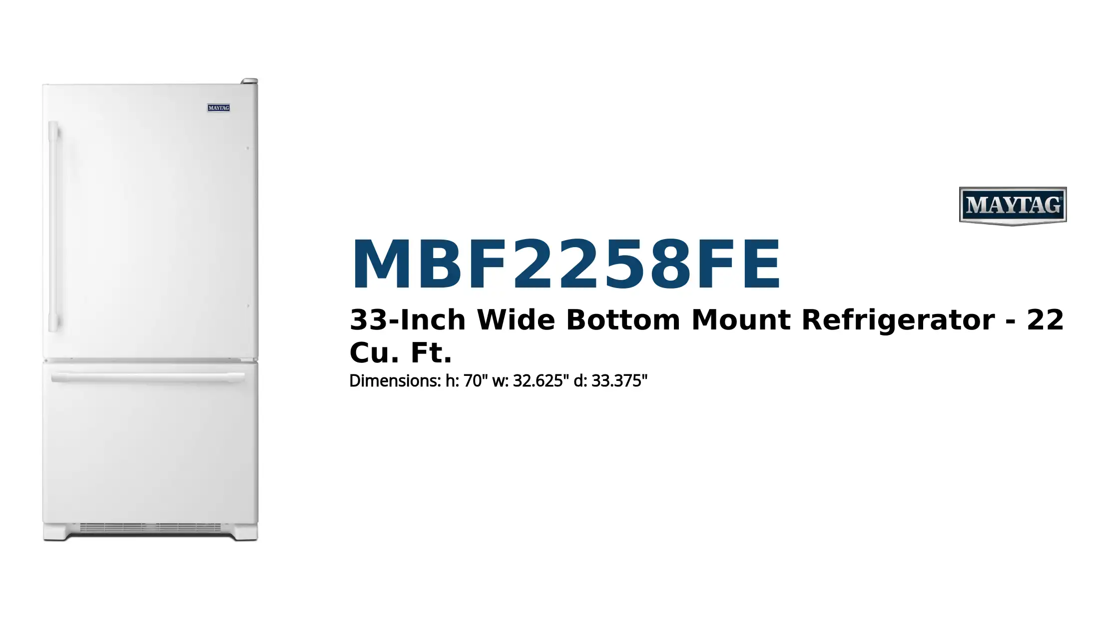 MBF2258FE product brief thumbnail