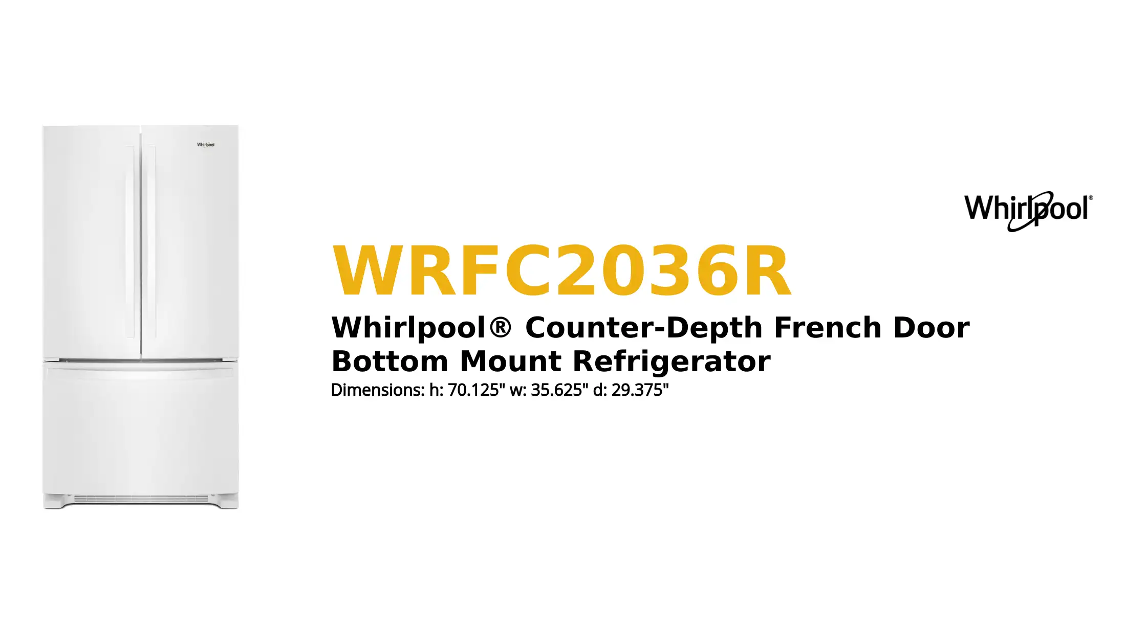 WRFC2036R product brief thumbnail