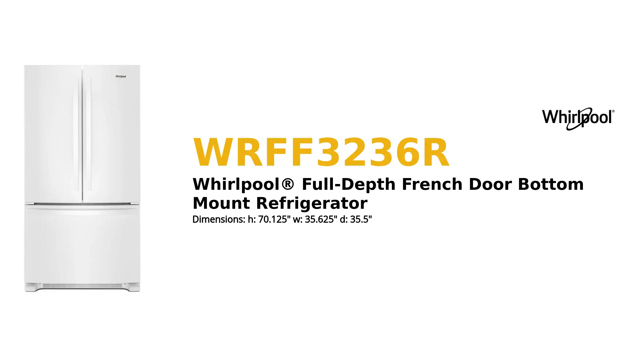 WRFF3236R product brief thumbnail