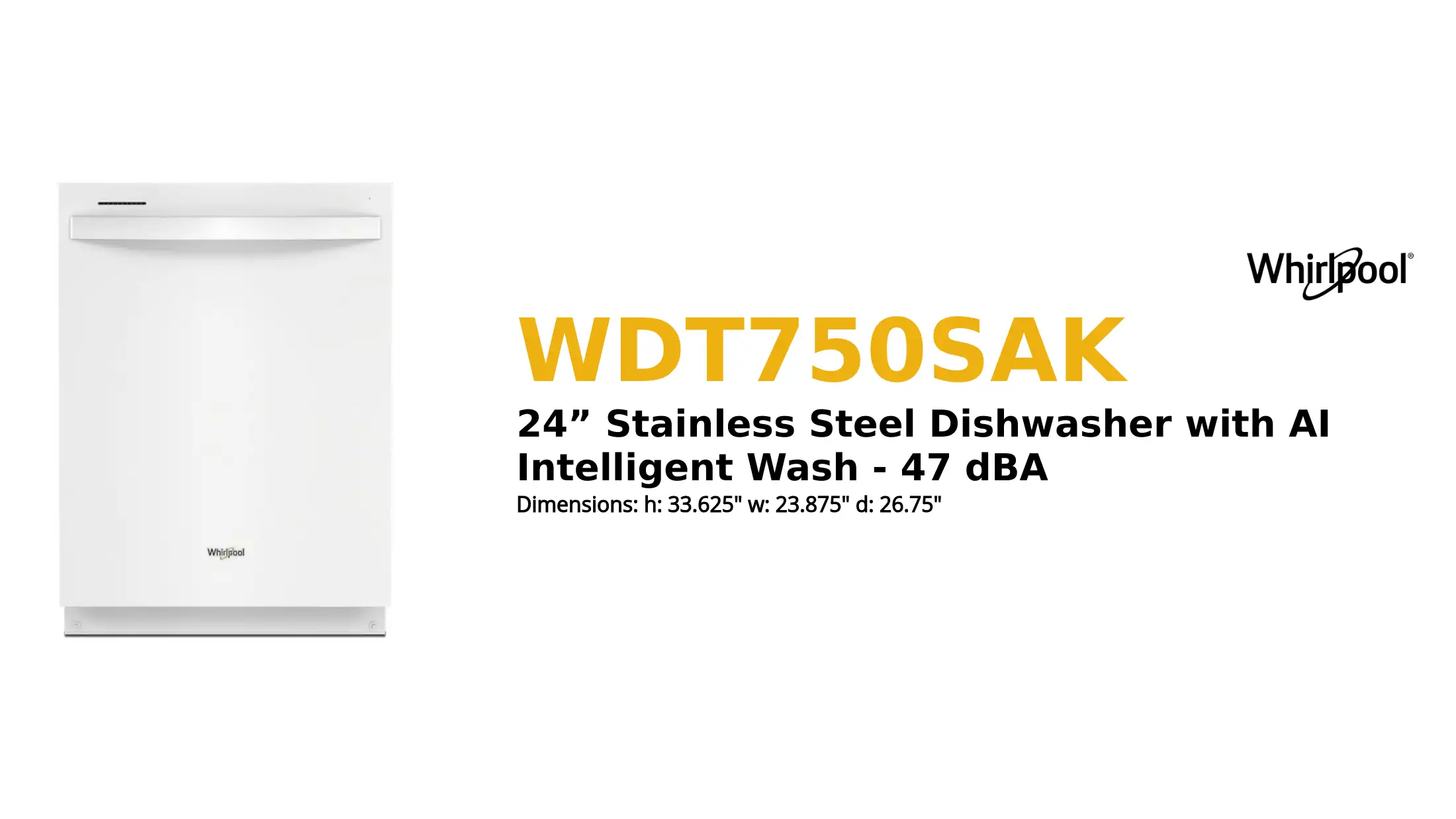 WDT750SAK product brief thumbnail