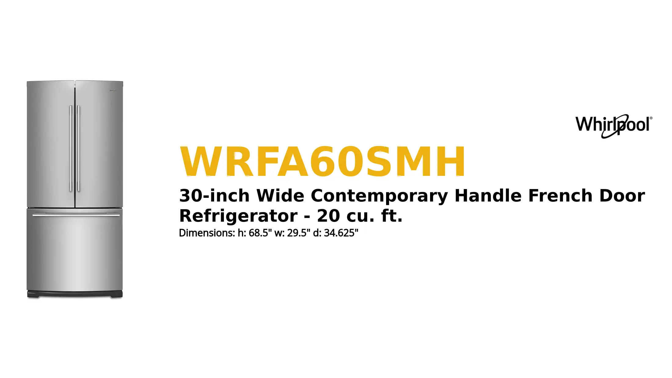 WRFA60SMH product brief thumbnail