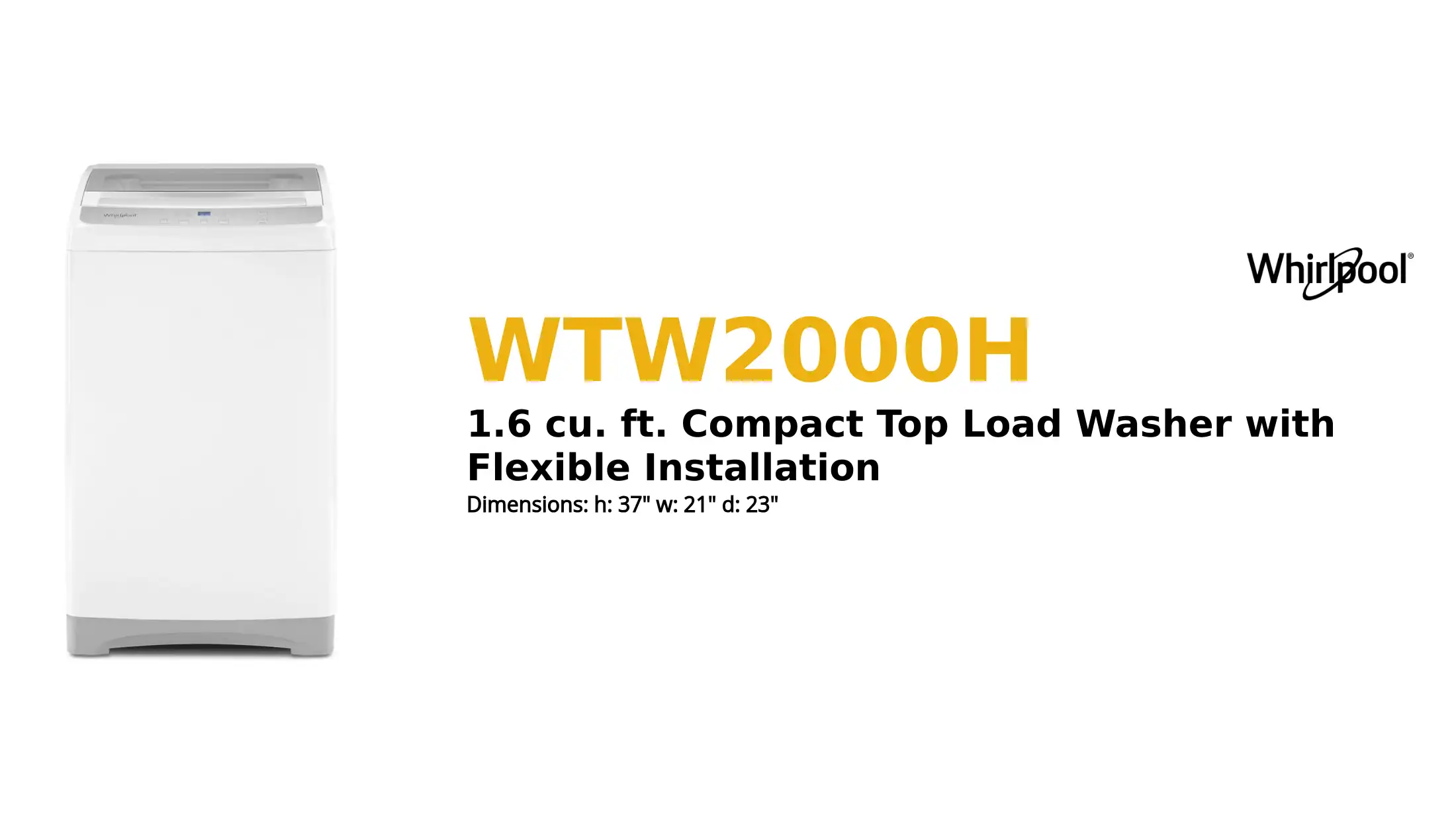 WTW2000H product brief thumbnail