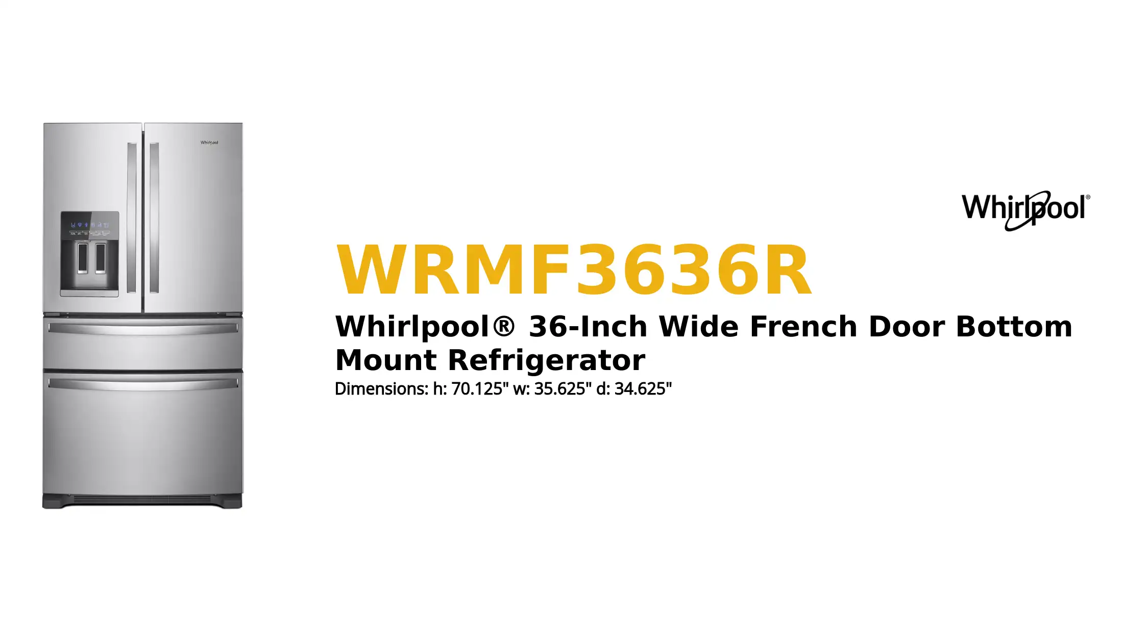 WRMF3636R product brief thumbnail