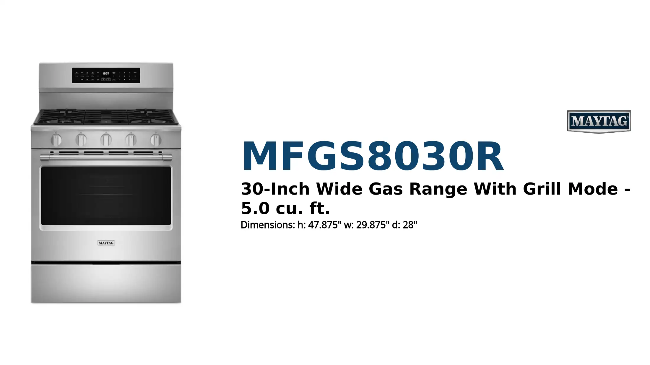 MFGS8030R product brief thumbnail