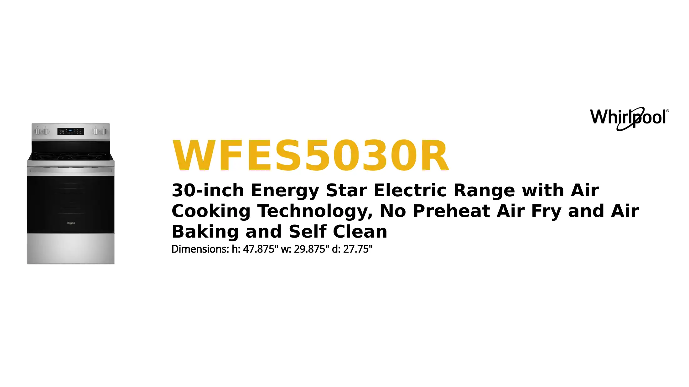 WFES5030R product brief thumbnail