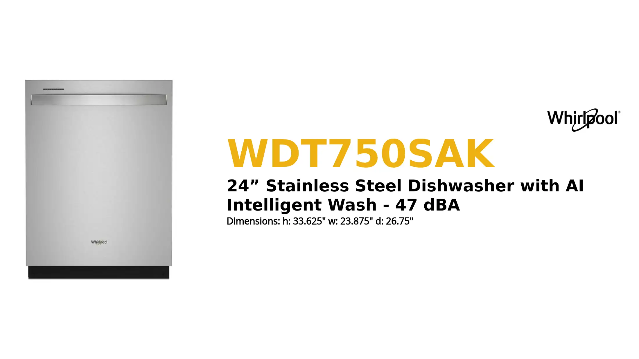 WDT750SAK product brief thumbnail