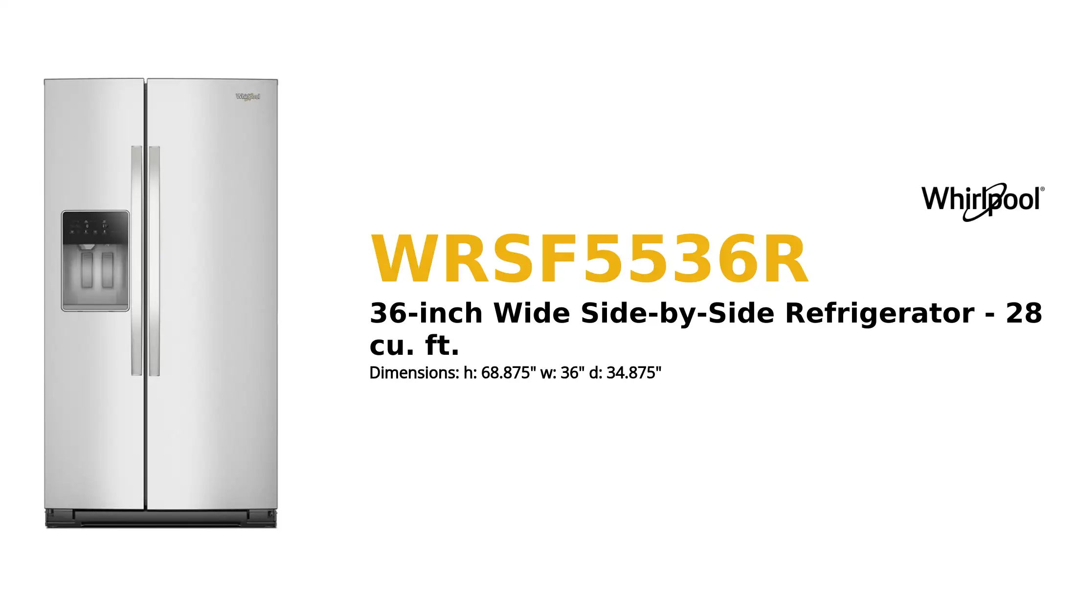 WRSF5536R product brief thumbnail