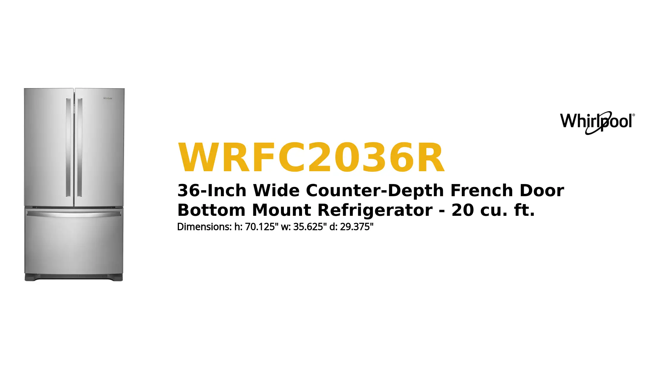 WRFC2036R product brief thumbnail